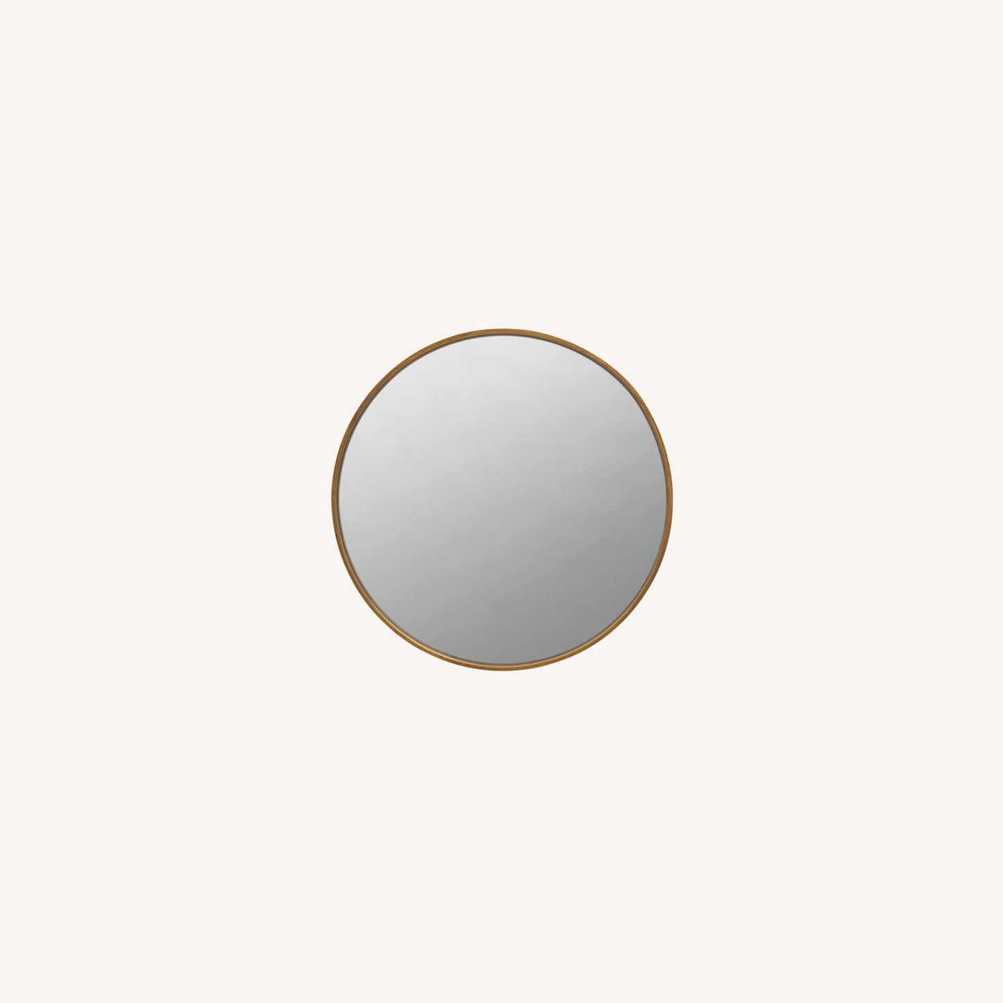 Other Mirror In Slim Frame Brass Finish