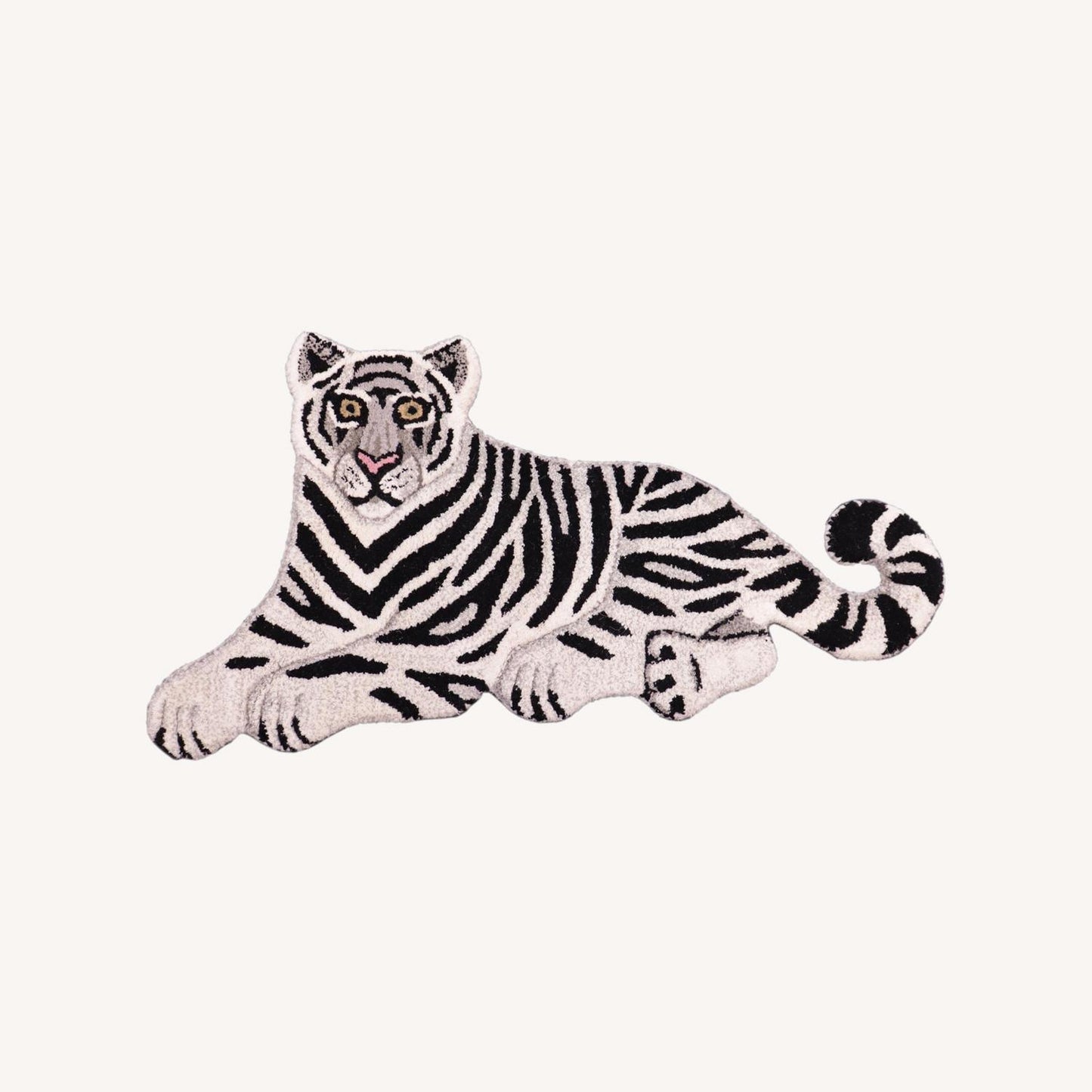 Wild Bengal Baby Tiger Animal Rug - 1'8'' X 2'10''