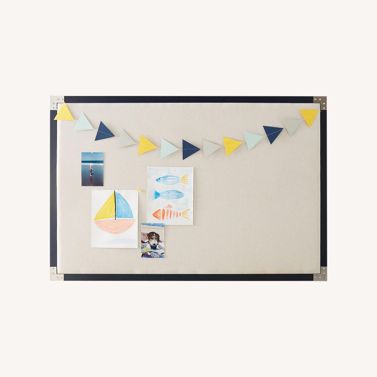 Pottery Barn Navy Campaign Pinboard