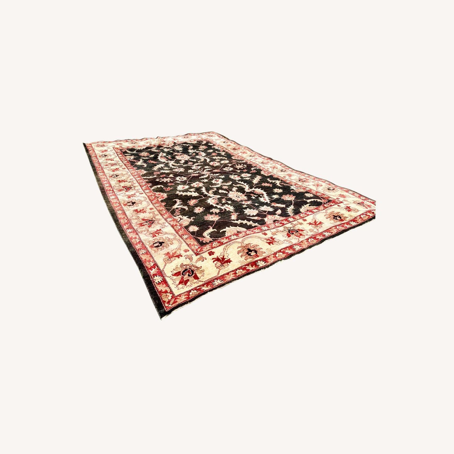Other Large High End Mahal Rug In Warm Earth Tones