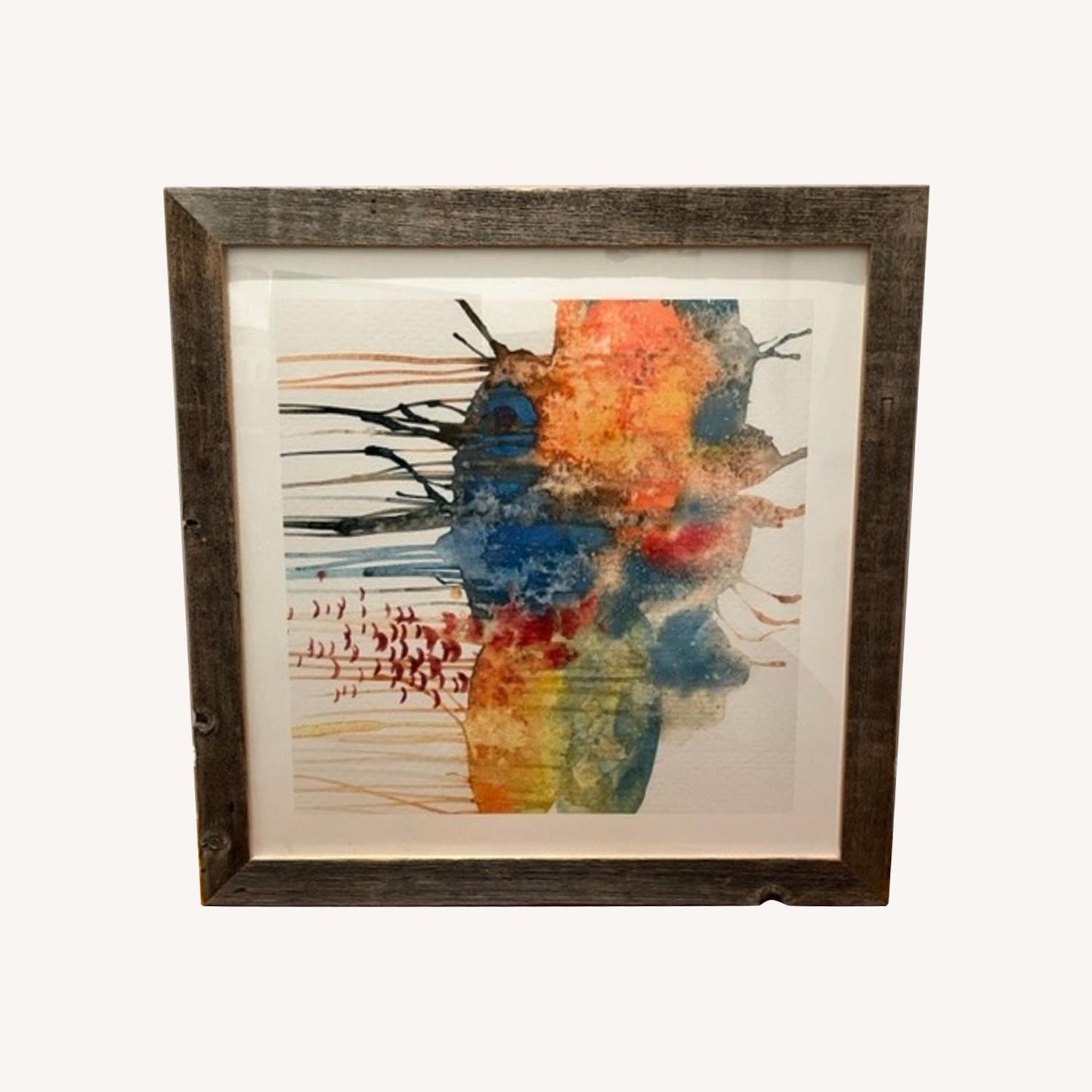 Other Large Wood Framed Art