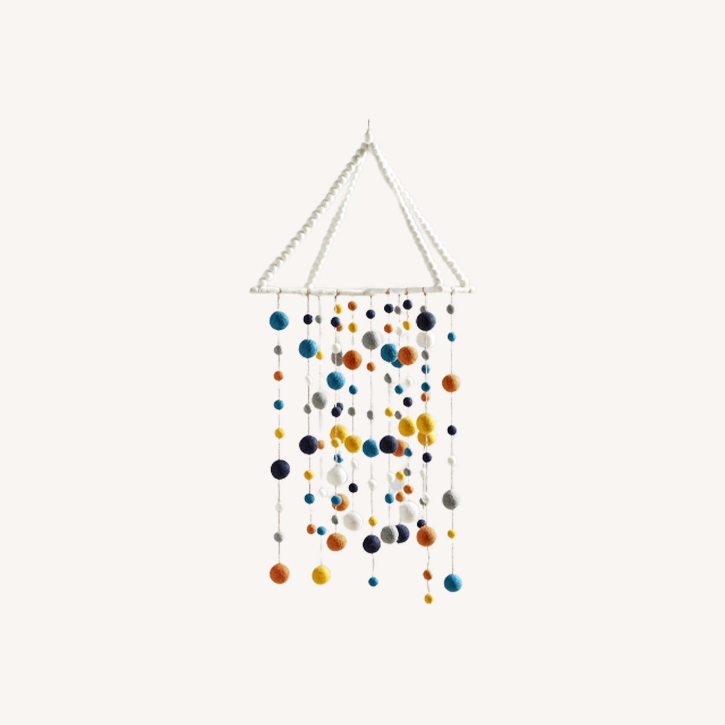  Pottery Barn West Elm X Pbk Felted Pom-Pom Mobile