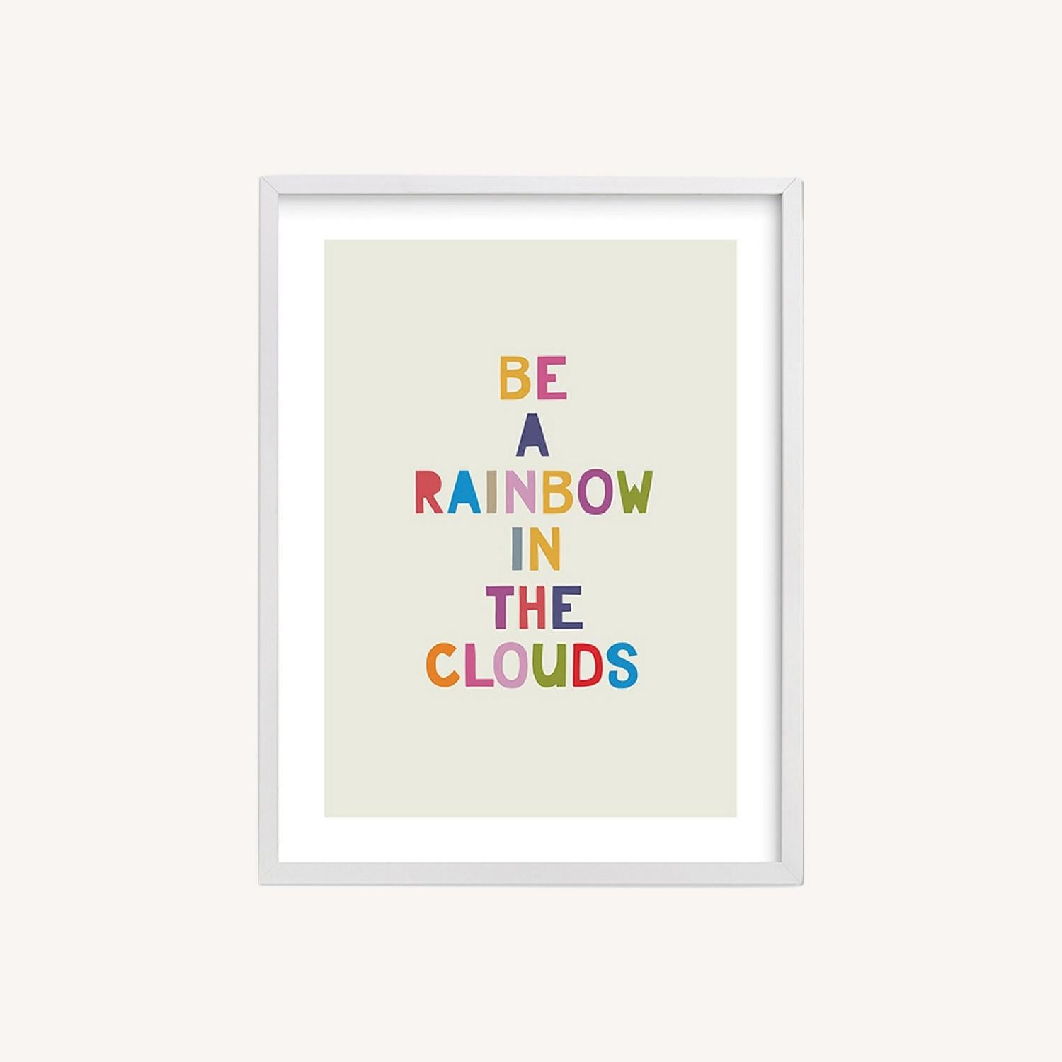  Minted Rainbow In A Cloud Wall Art By Hanna Mac