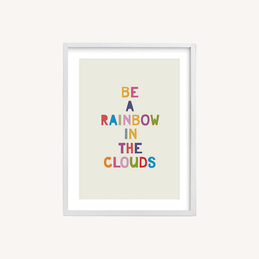  Minted Rainbow In A Cloud Wall Art By Hanna Mac