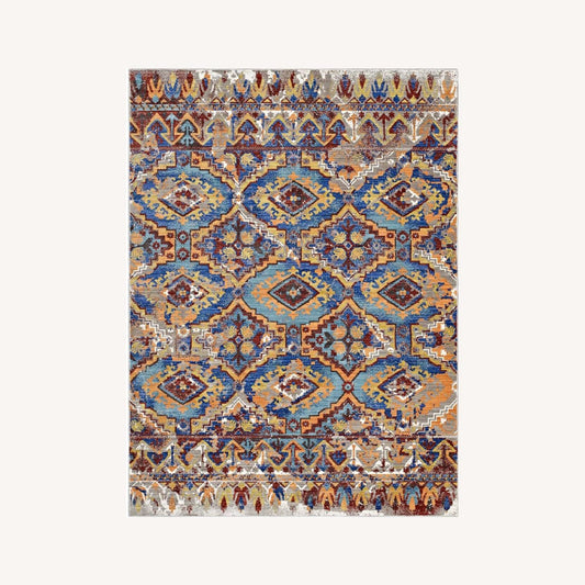 Other 5x8 Area Rug In Multicolored Southwestern Aztec