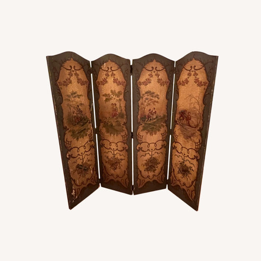  Antique Folding Room Divider