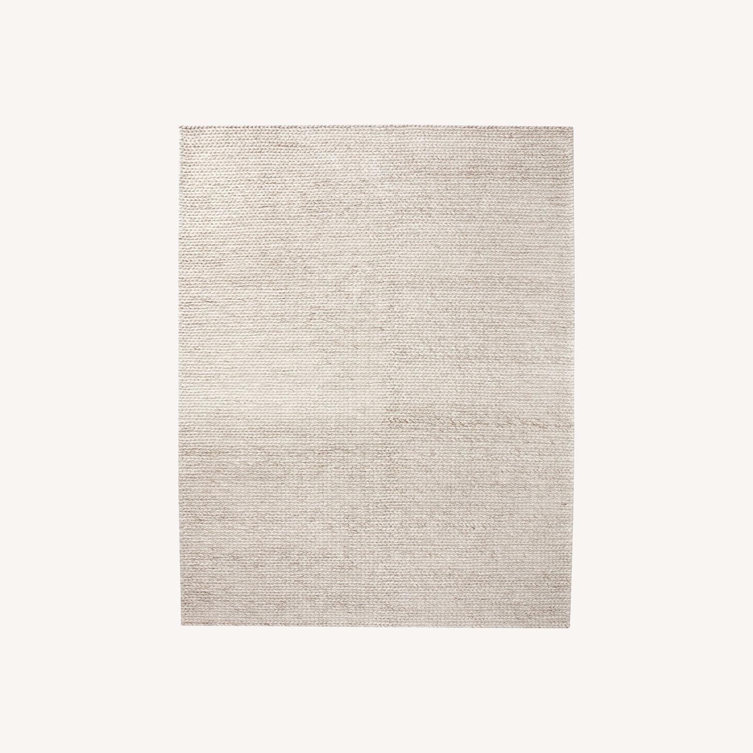  Pottery Barn Chunky Knit Sweater Handwoven Rug