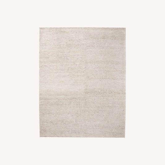  Pottery Barn Chunky Knit Sweater Handwoven Rug