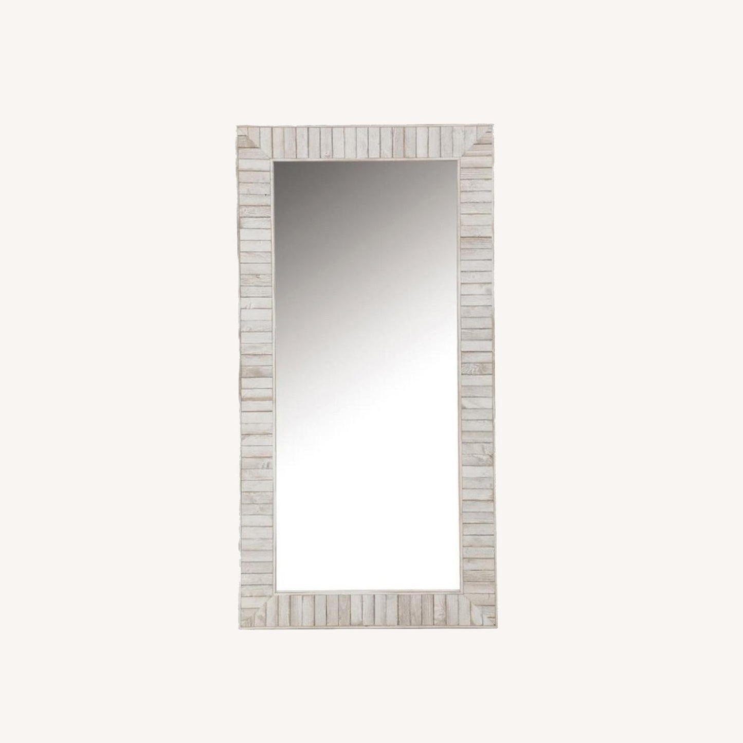 Other Mirror In White Framed Finish