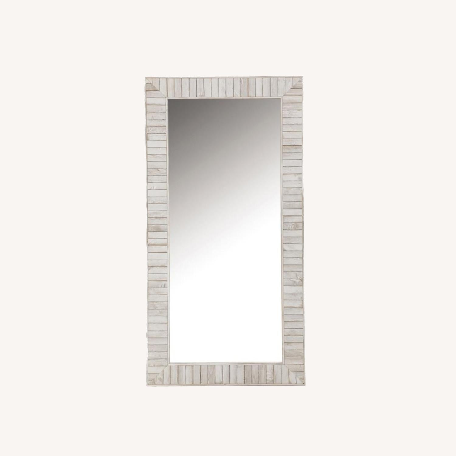 Other Mirror In White Framed Finish