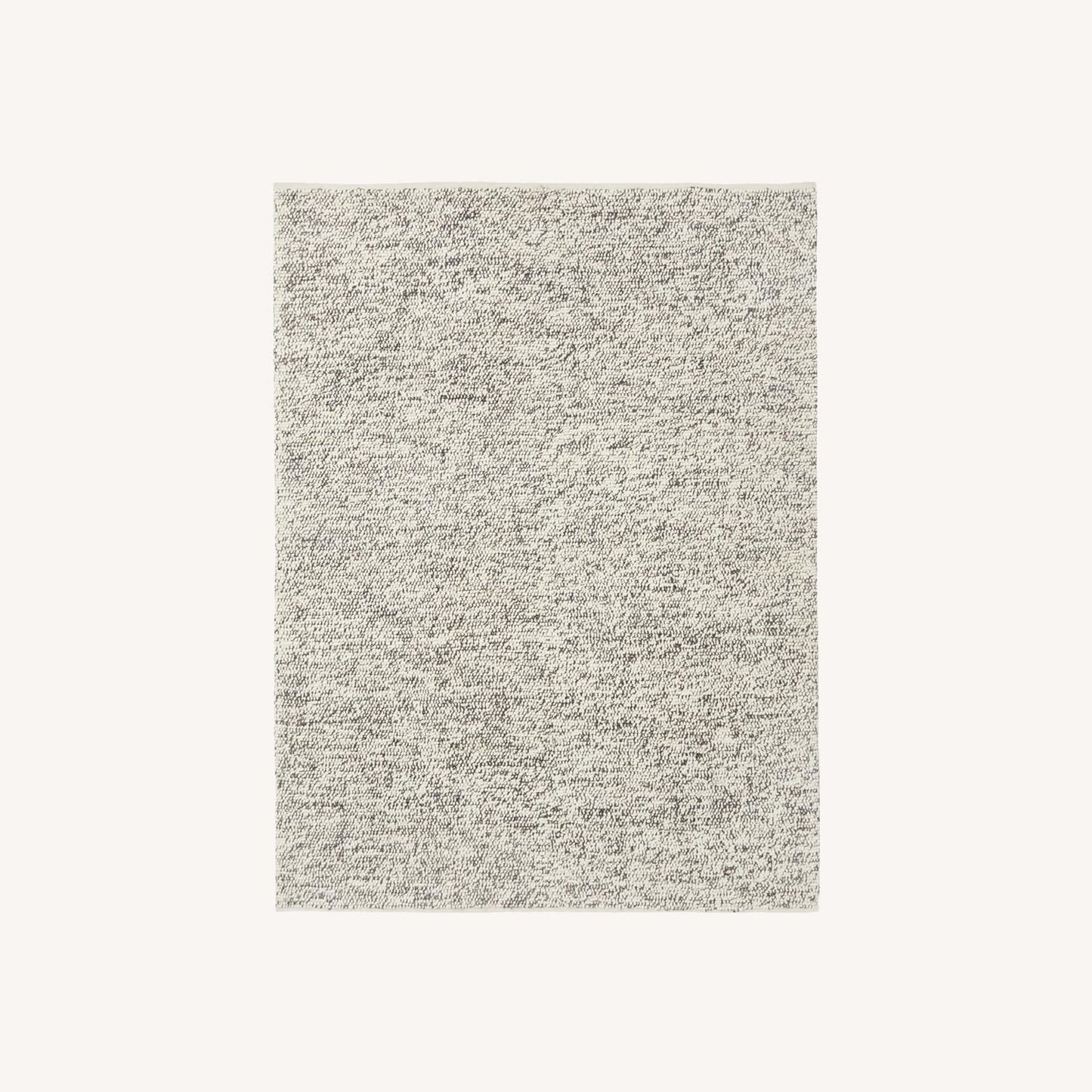  West Elm Mini Pebble Wool Jute Rug