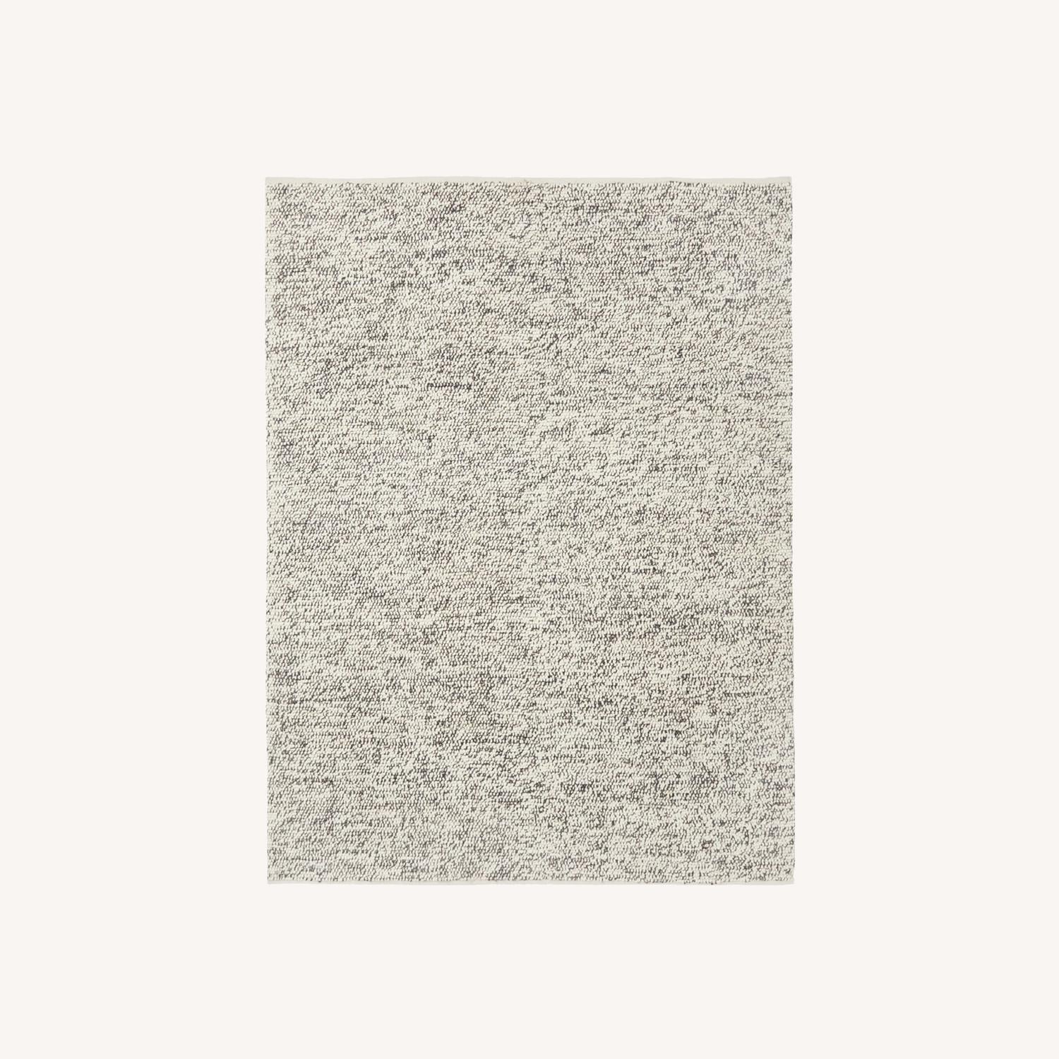  West Elm Mini Pebble Wool Jute Rug