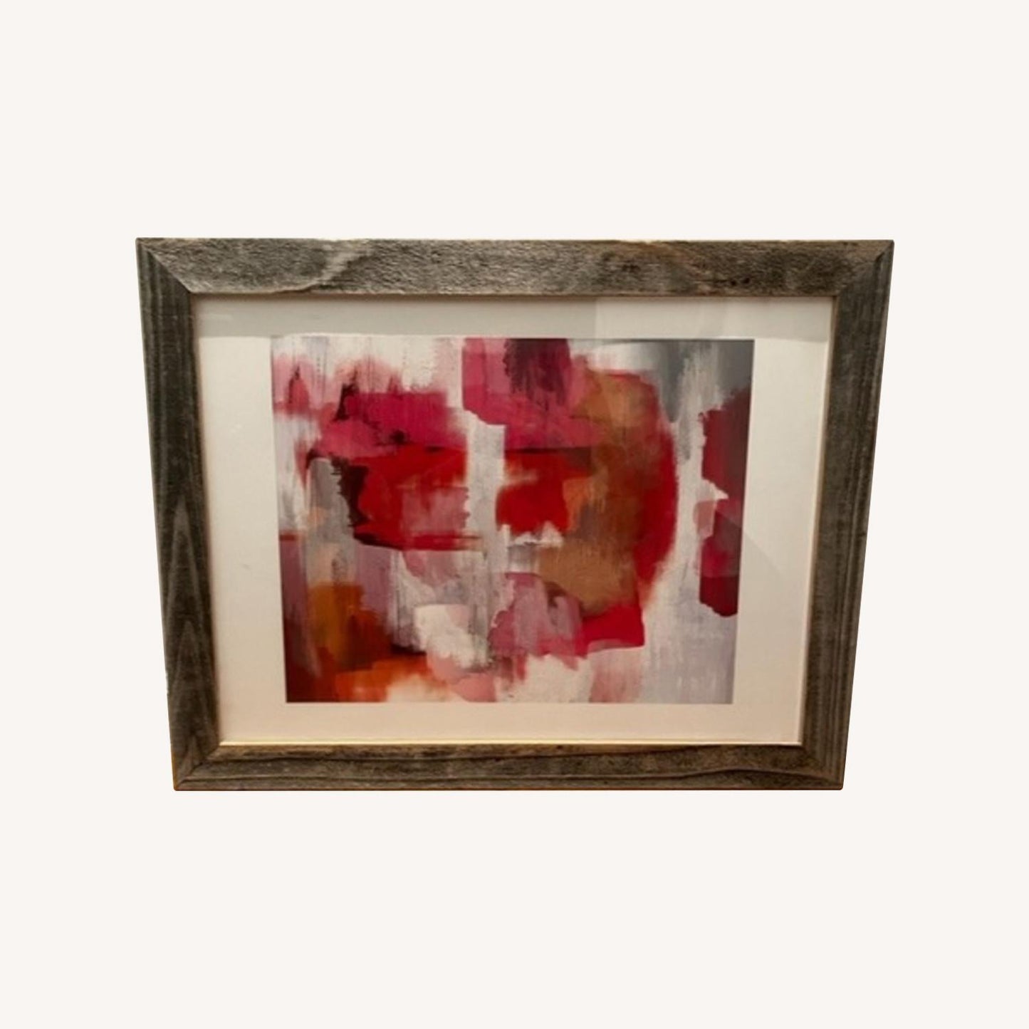 Other Wood Framed Abstract Artwork
