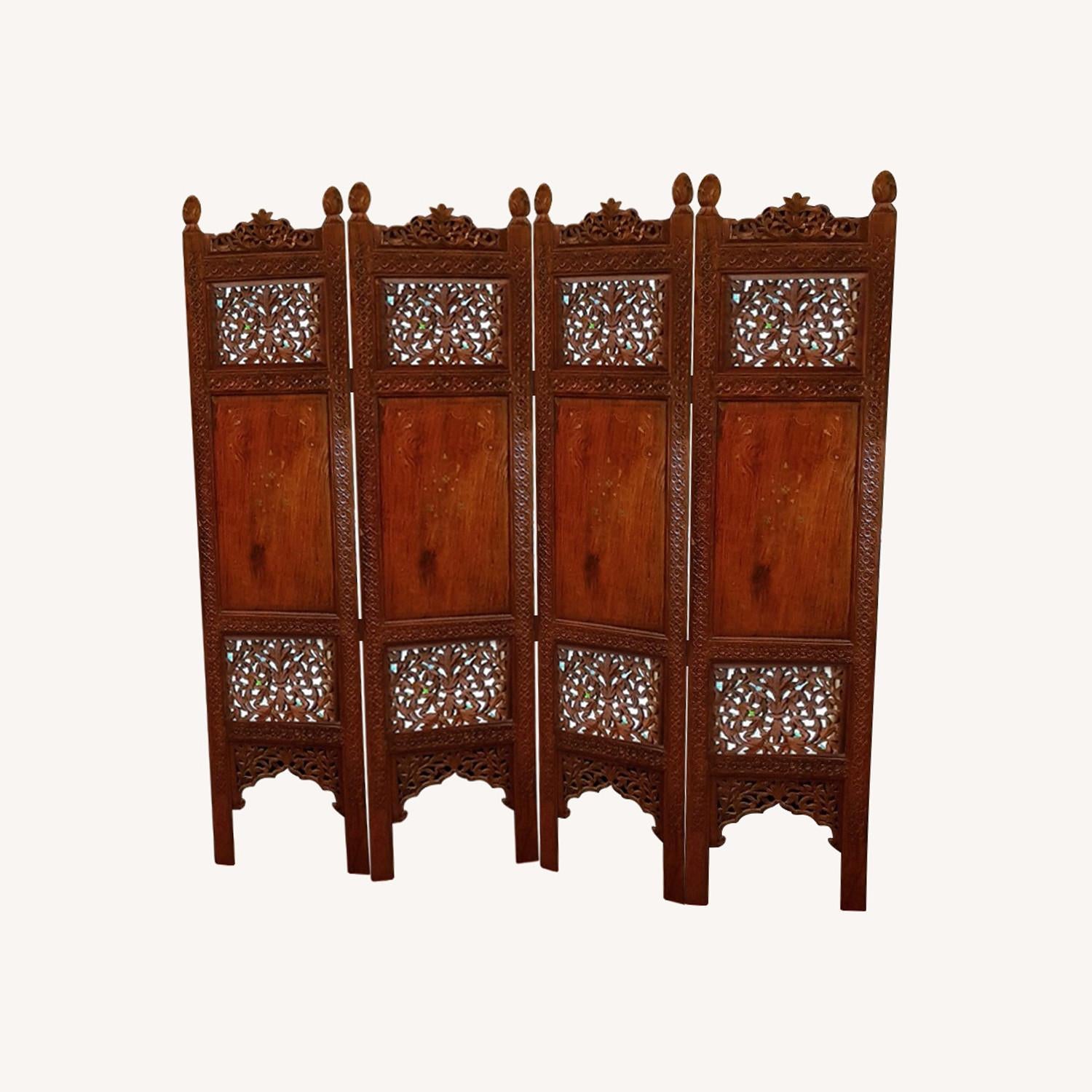  Antique Indian Pakistani Room Divider