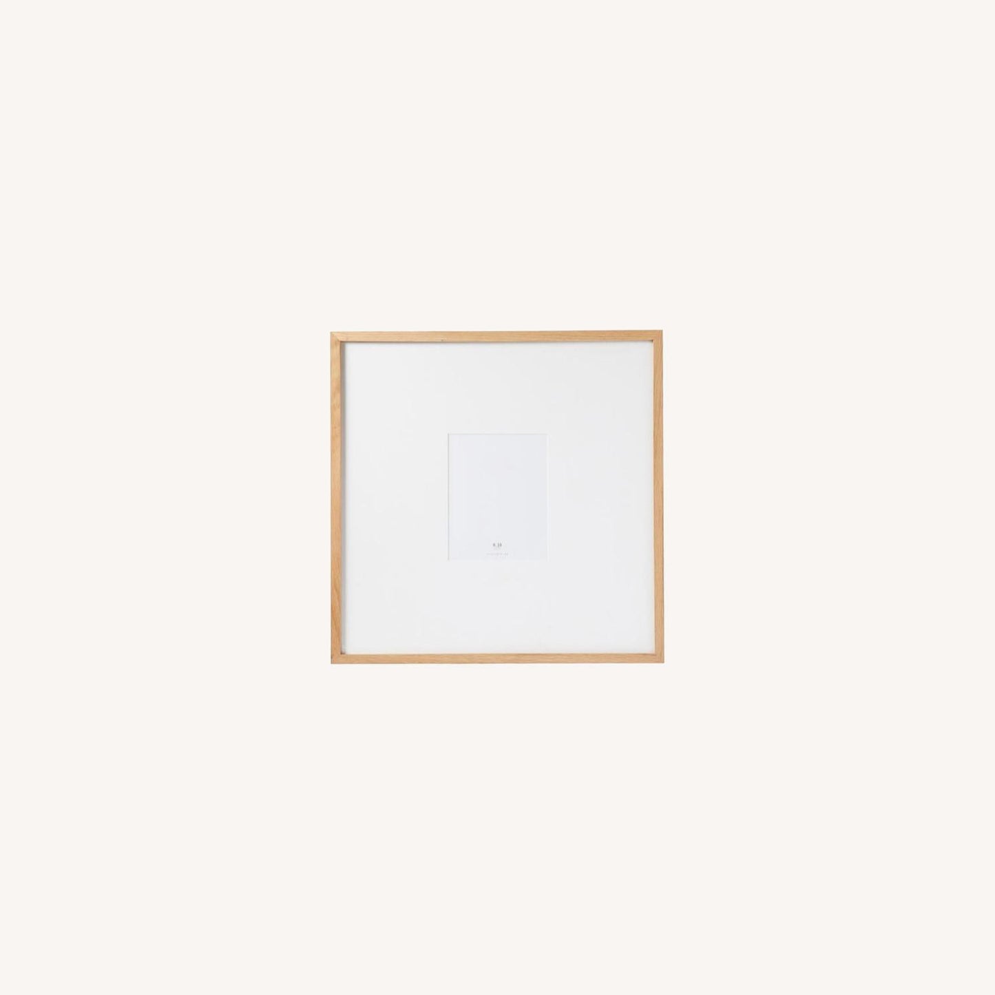  Pottery Barn Wood Gallery Single OversizedMatFrame