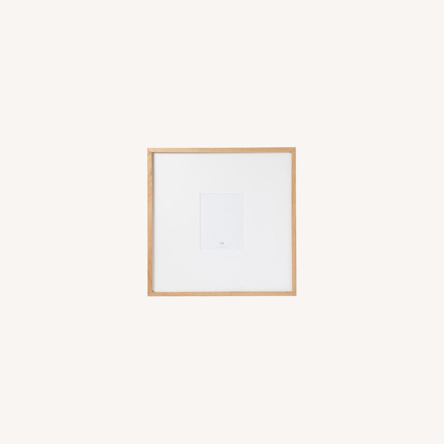  Pottery Barn Wood Gallery Single OversizedMatFrame