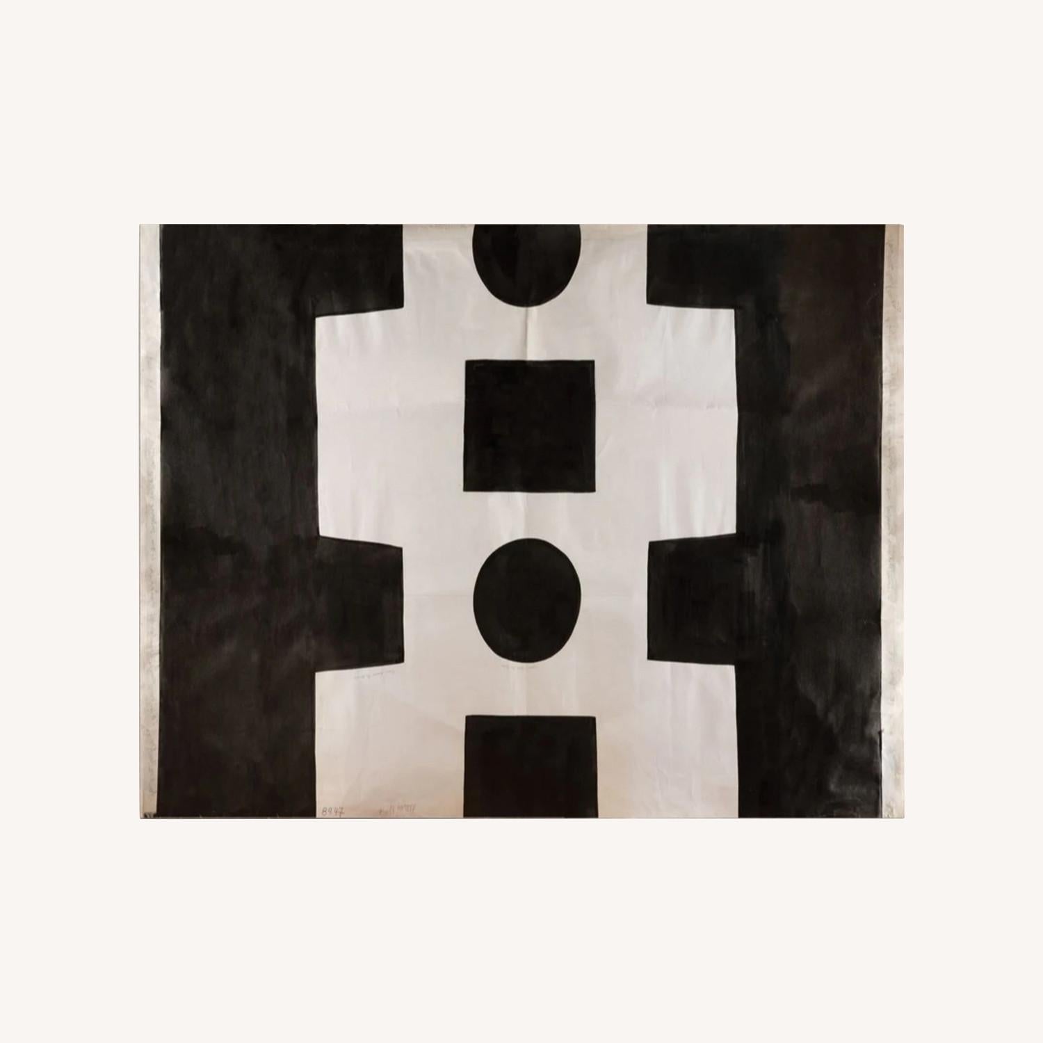  Paule Marrot Black & White Abstract Framed Artwork