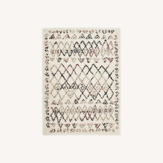 Other Beige Brown 8x10 Accent Shag Rug