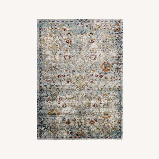 Other 4x6 Area Rug InMulticolored Vintage Floral Lattice
