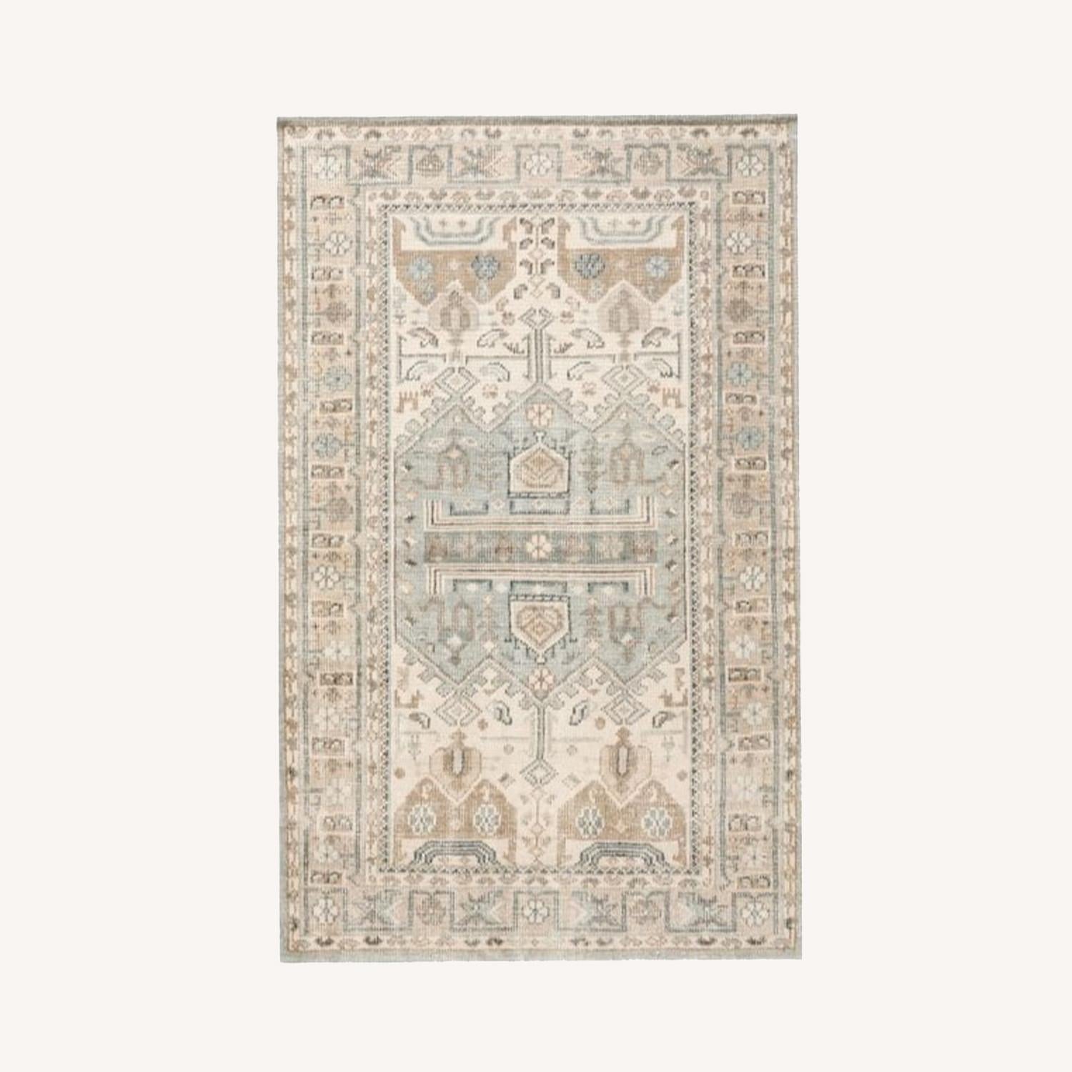  Pottery Barn Nicolette Hand-Knotted Wool Rug