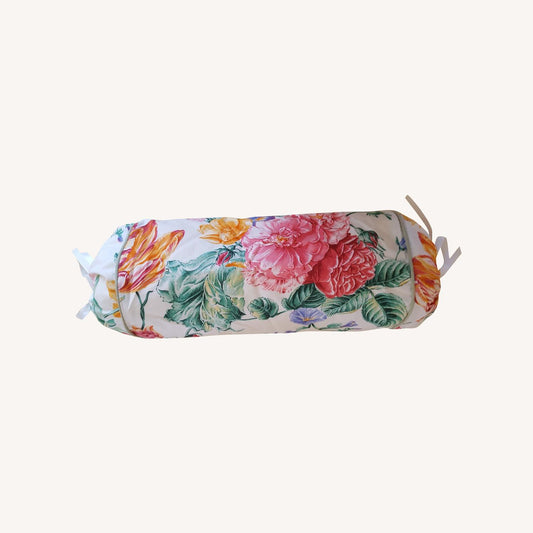 Other Floral Bedskirt & Neckroll - Full Size