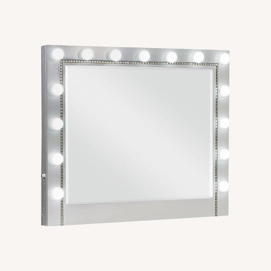 Other Mirror In Metallic Mercury With Mirror Strips Frame