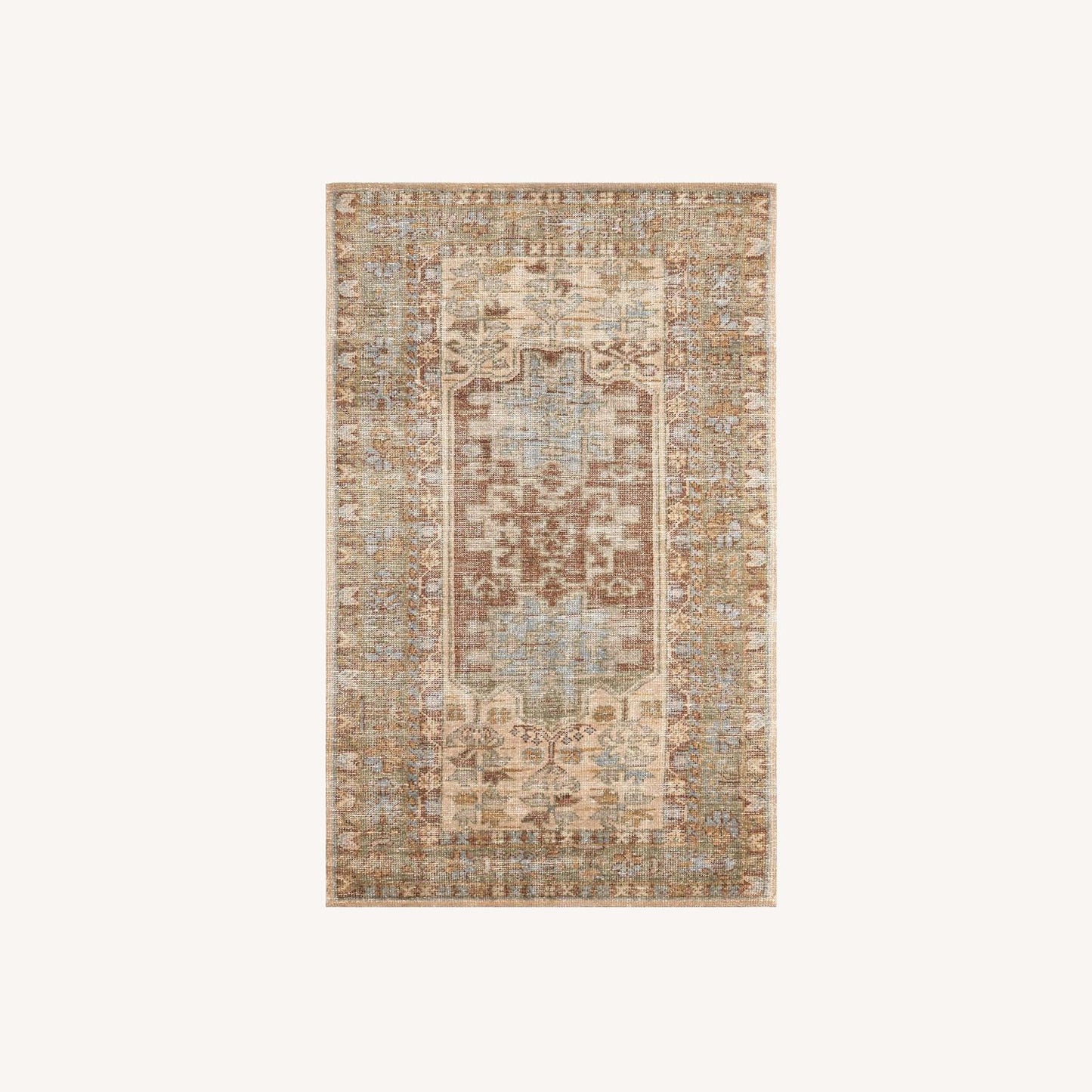  Pottery Barn Arlet Hand-Knotted Wool Rug