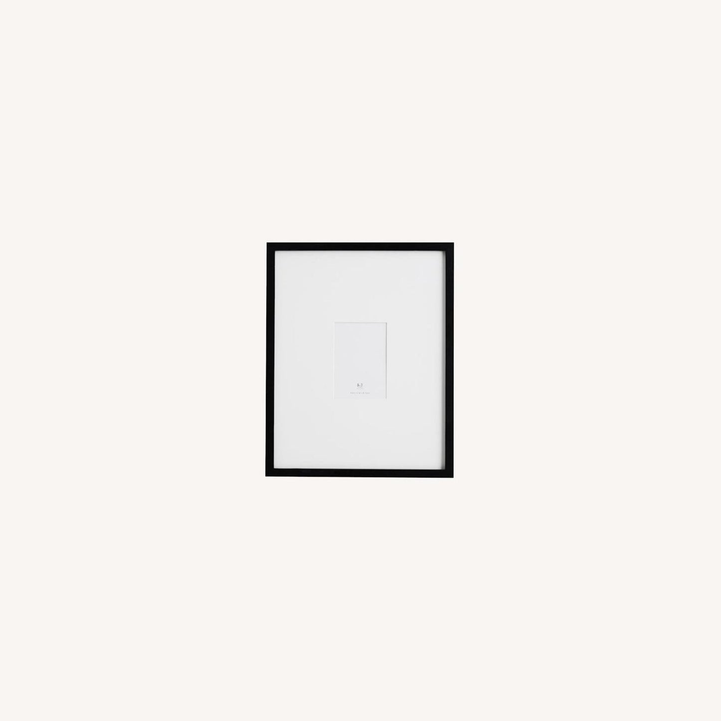  Pottery Barn Wood Gallery Oversized Mat Frame -5x7