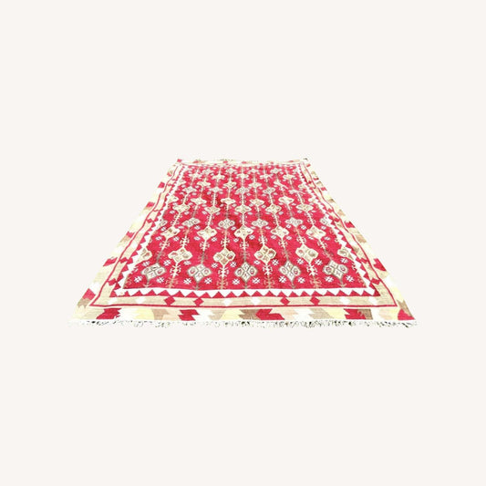 Other Vintage Large Turkish Flat Weave Kilim