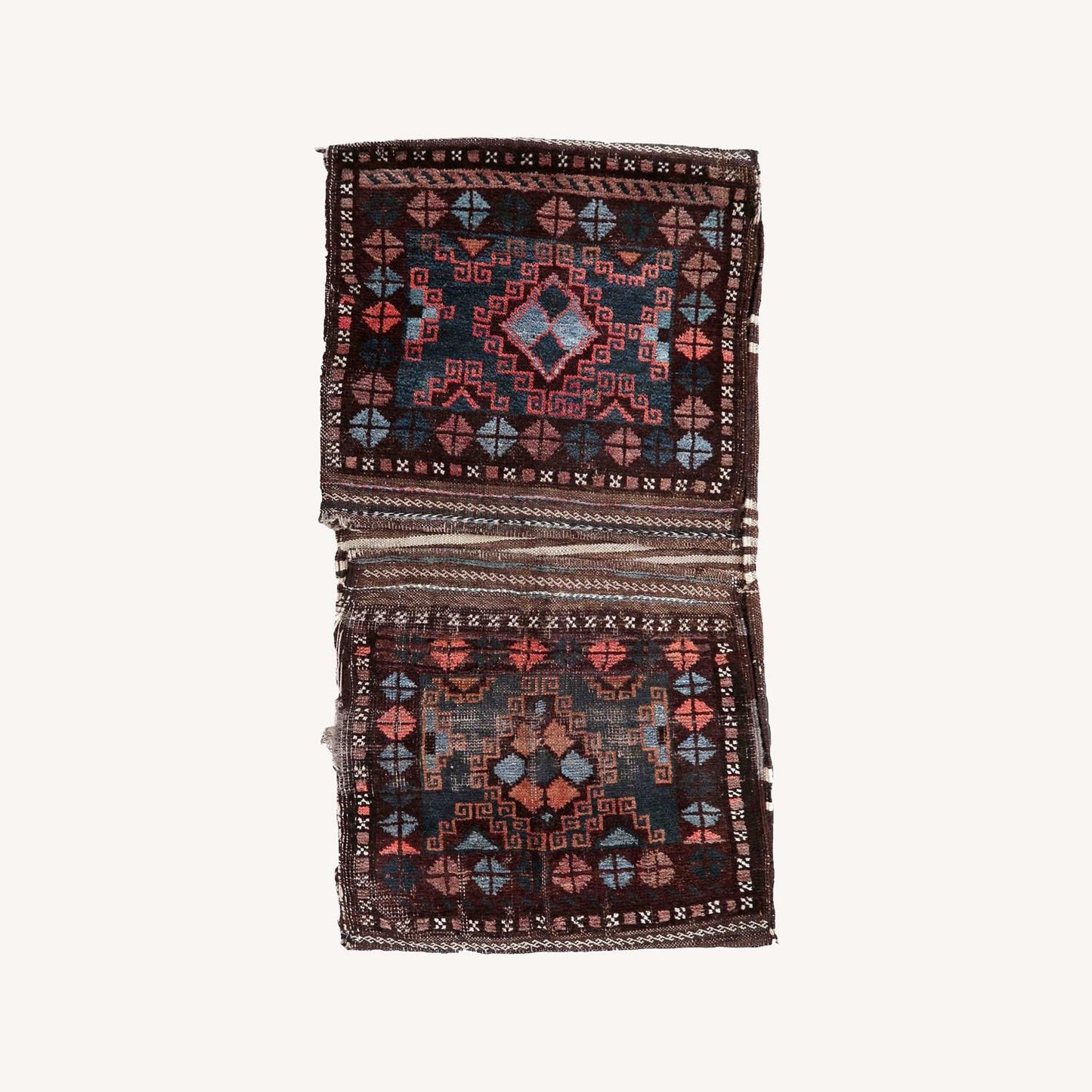  Handmade Antique Afghan Baluch Saddle Bag