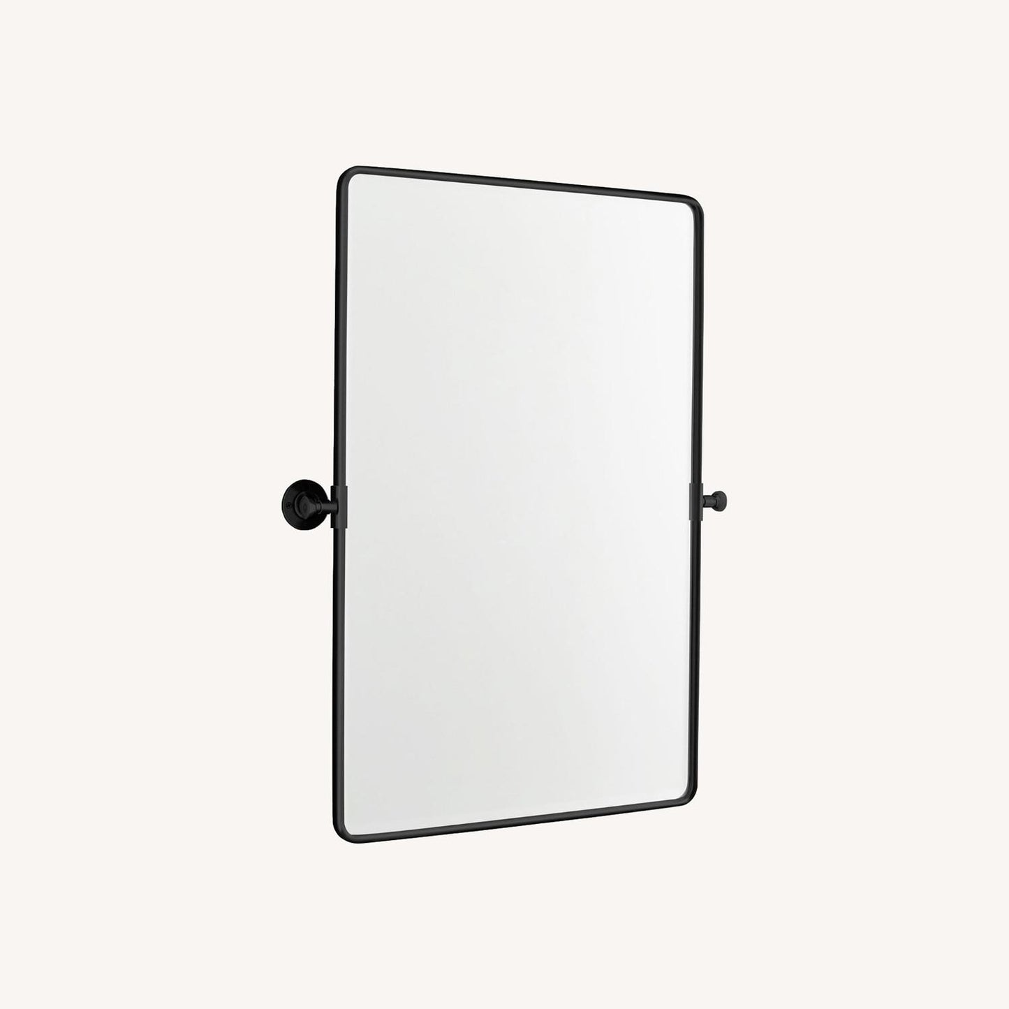  Pottery Barn Vintage Rounded Rectangle Pivot Mirror