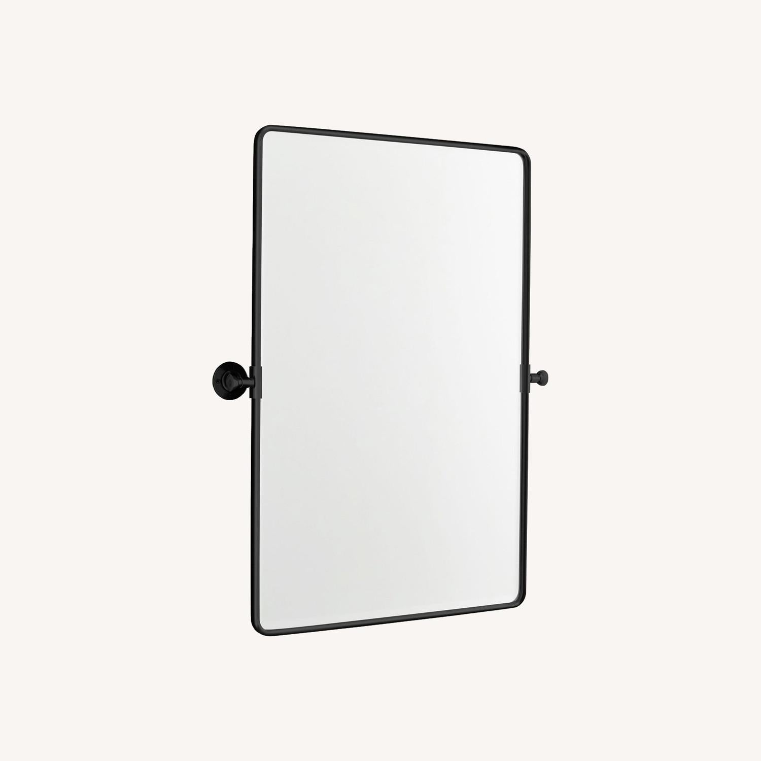  Pottery Barn Vintage Rounded Rectangle Pivot Mirror
