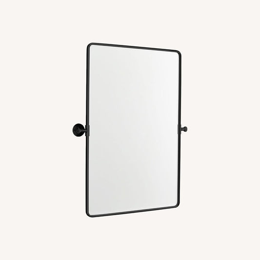  Pottery Barn Vintage Rounded Rectangle Pivot Mirror