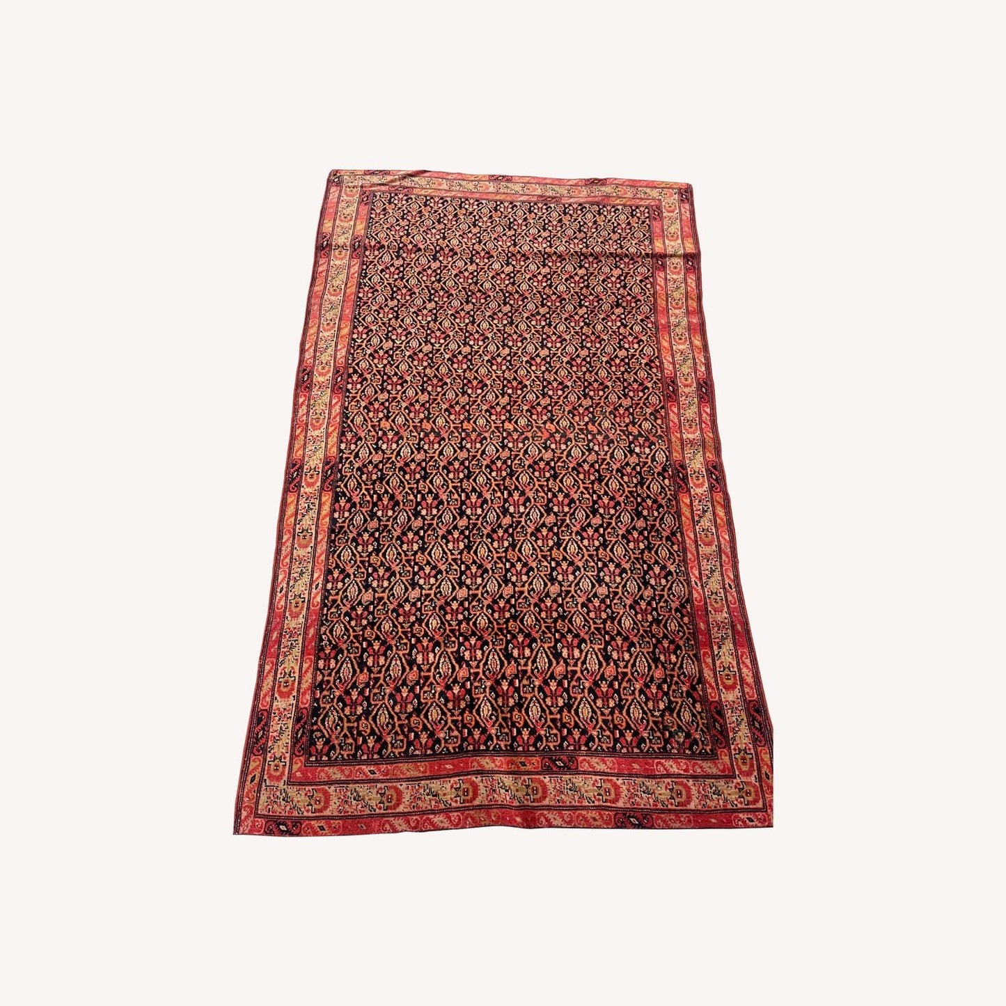  Antique Senna Handwoven Wool Area Rug