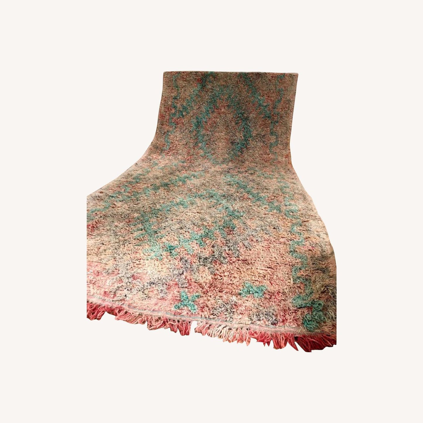  Vintage Moroccan Talsint Rug