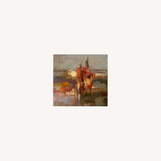 Other City At Sunset Oil By Helen Moris